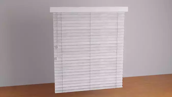 Window Blinds Low-poly Low-poly 3D model