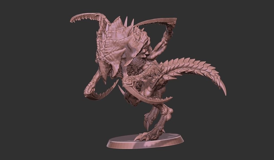 Xenoteras Warriors 2 3D print model_25