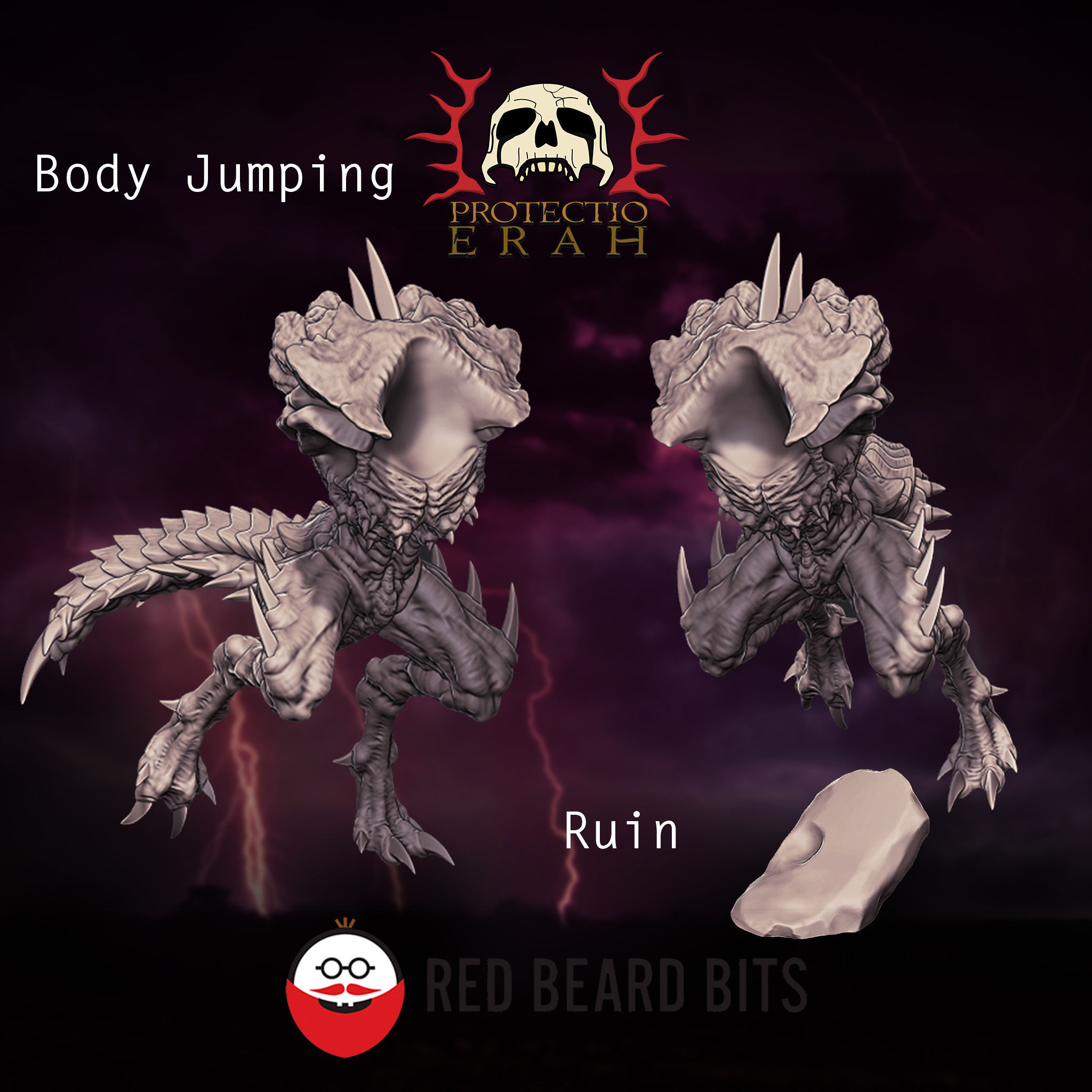 Xenoteras Warriors 2 3D print model_8