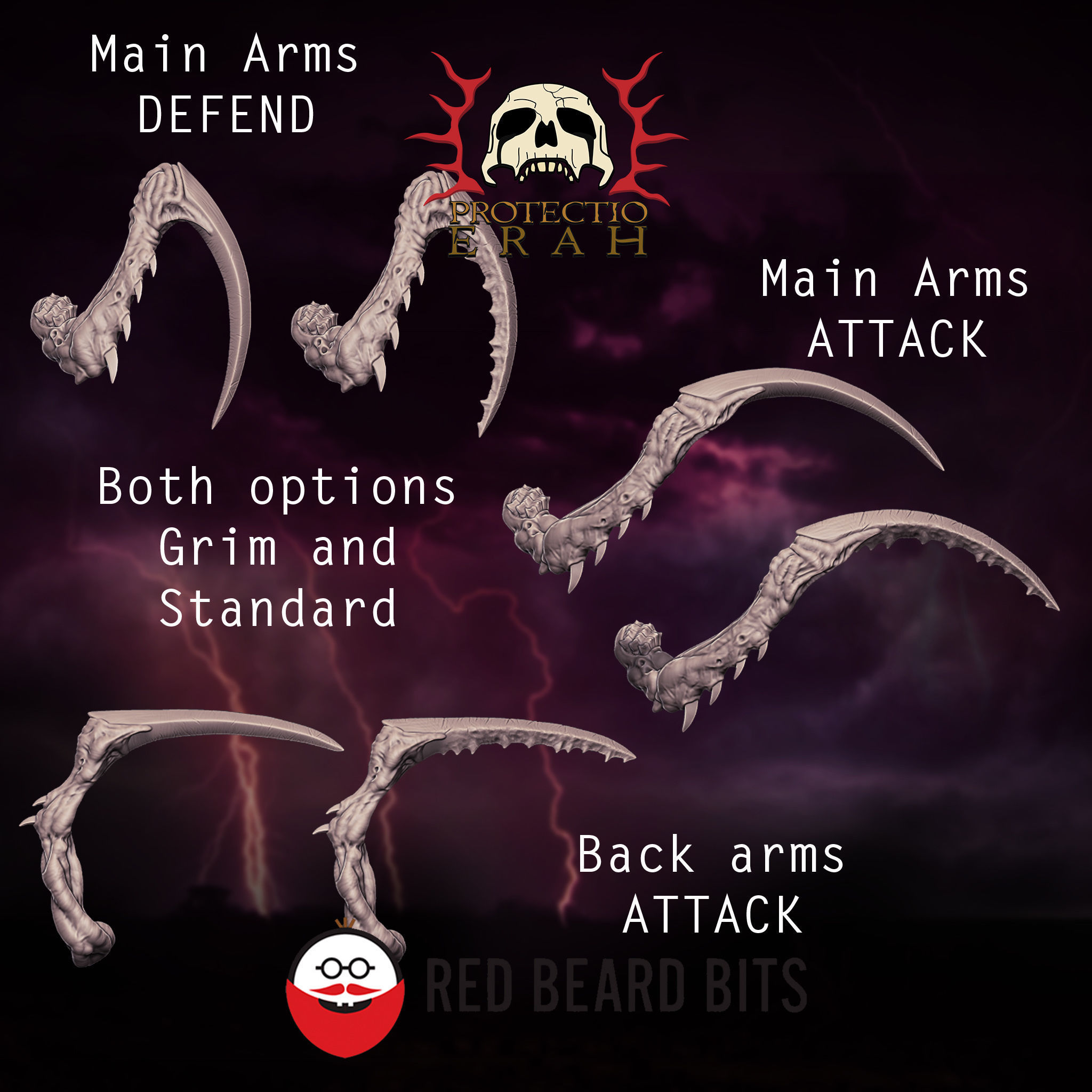 Xenoteras Warriors 2 3D print model_11