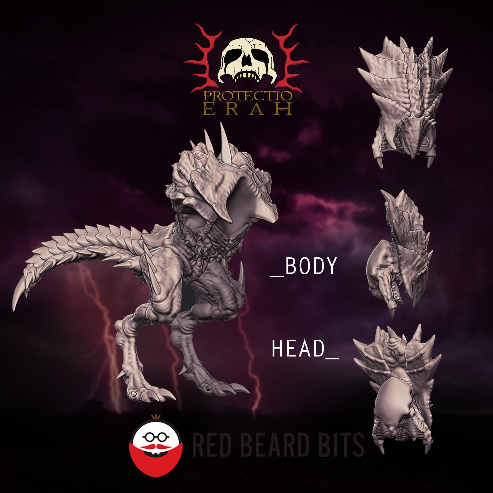 Xenoteras Warriors 2 3D print model_7