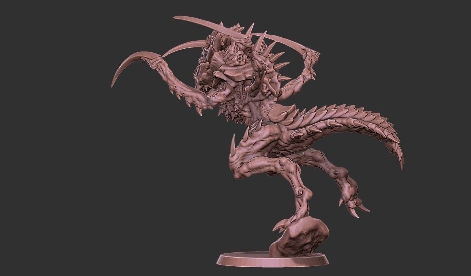 Xenoteras Warriors 2 3D print model_13