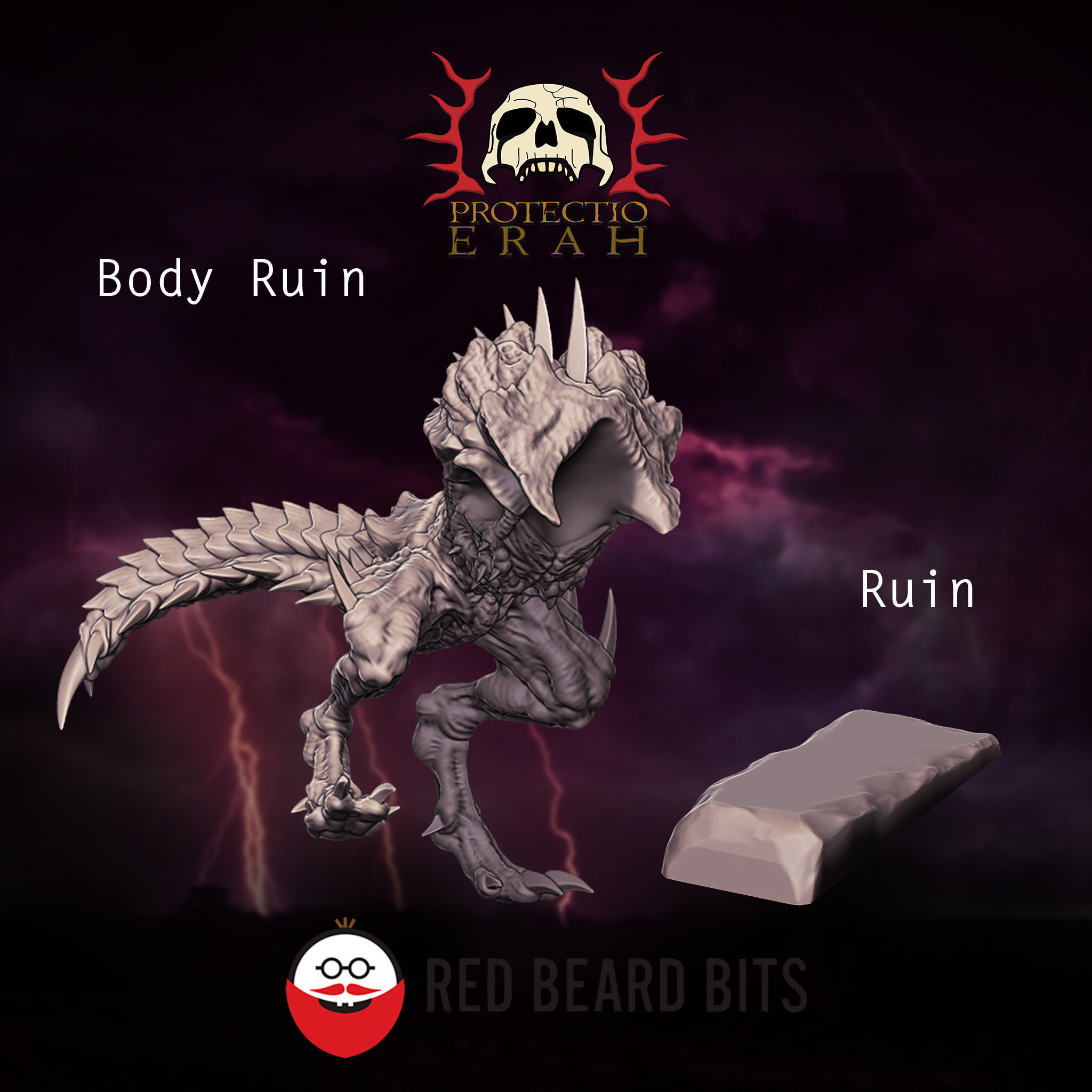 Xenoteras Warriors 2 3D print model_5