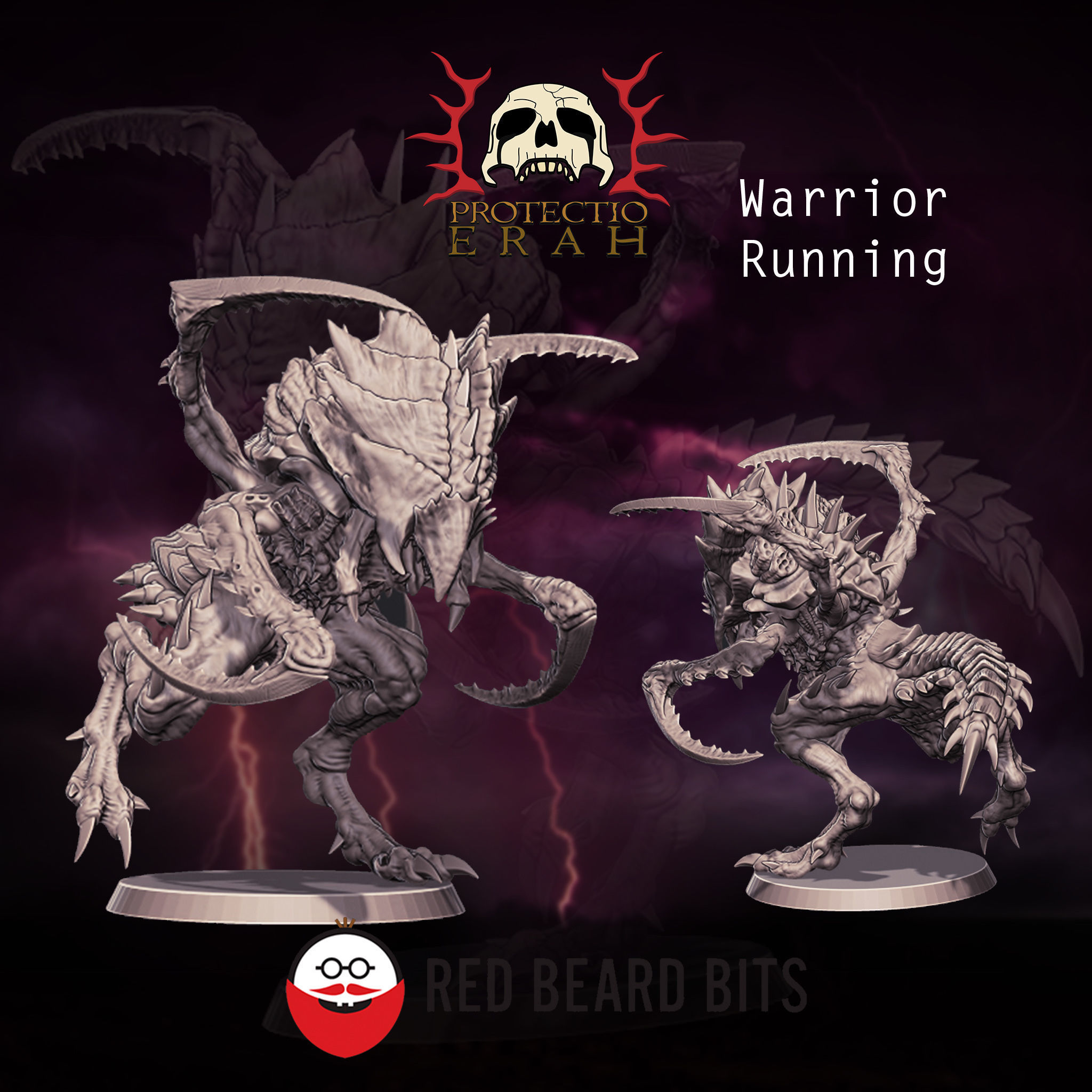 Xenoteras Warriors 2 3D print model_4