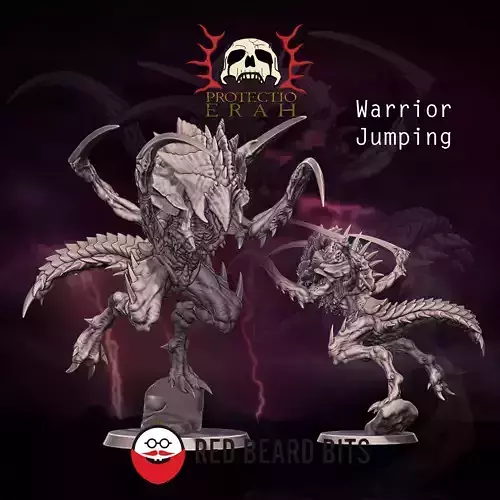 Xenoteras Warriors 2 3D print model