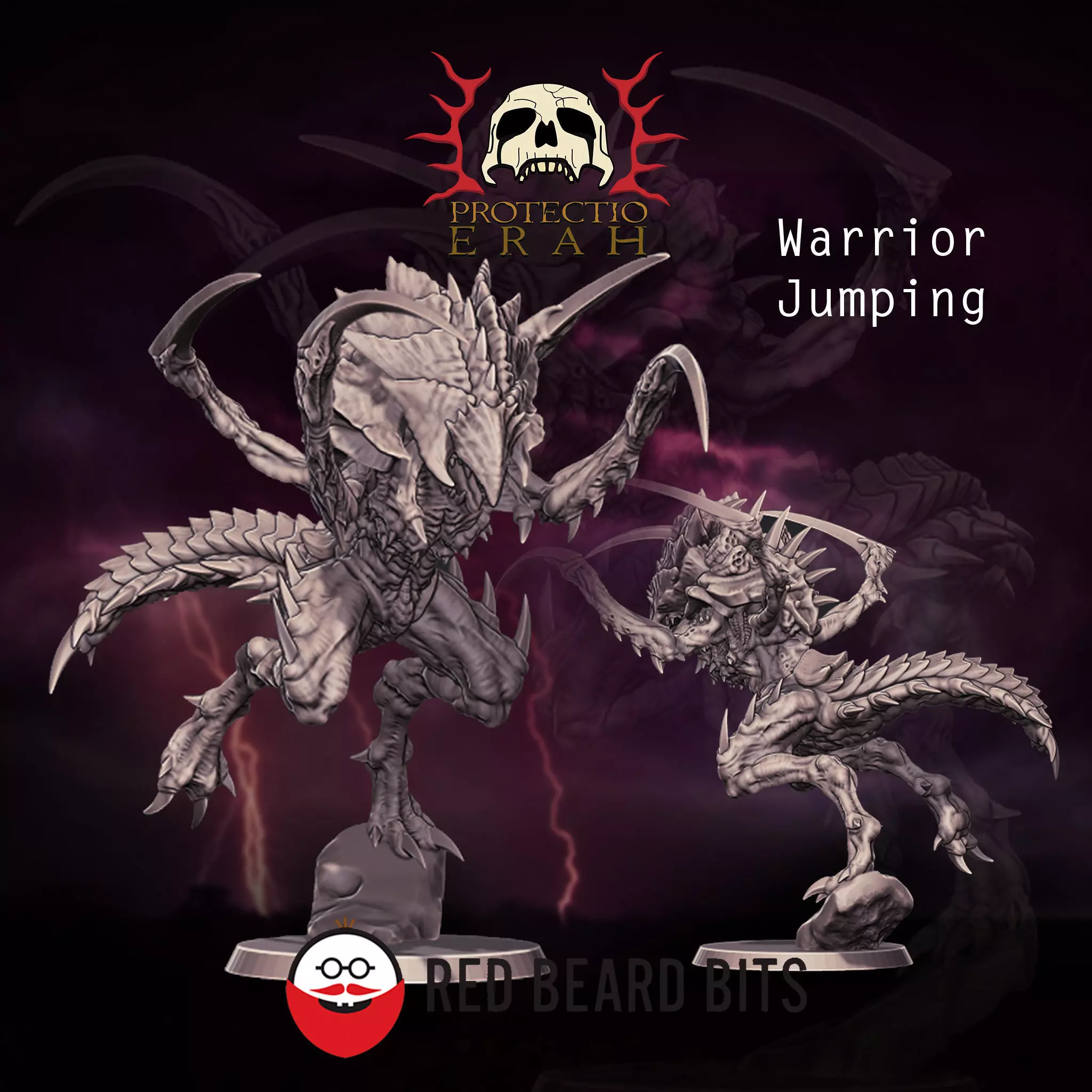 Xenoteras Warriors 2 3D print model_0