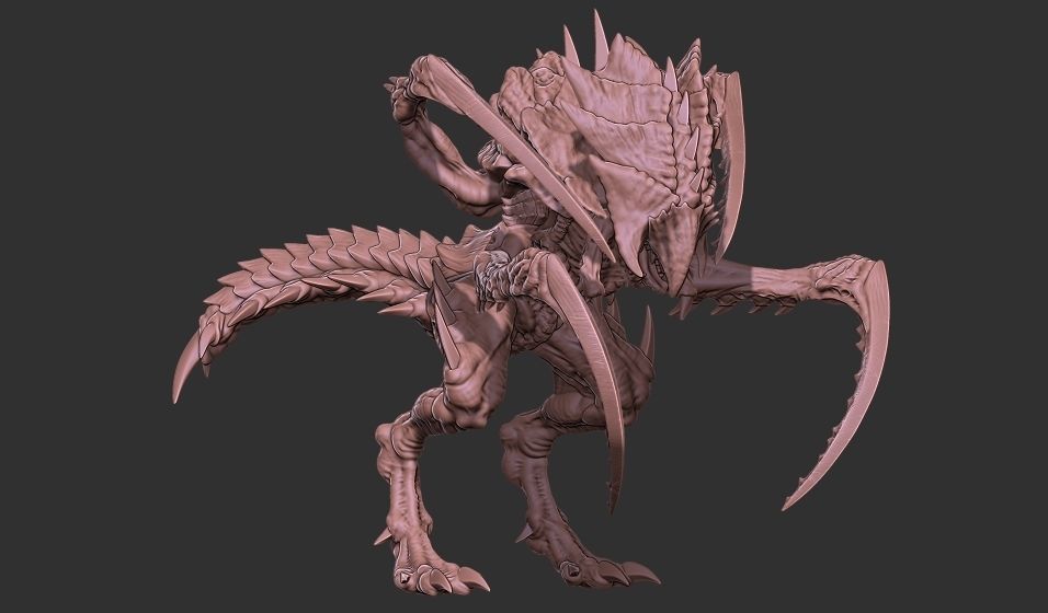 Xenoteras Warriors 2 3D print model_16