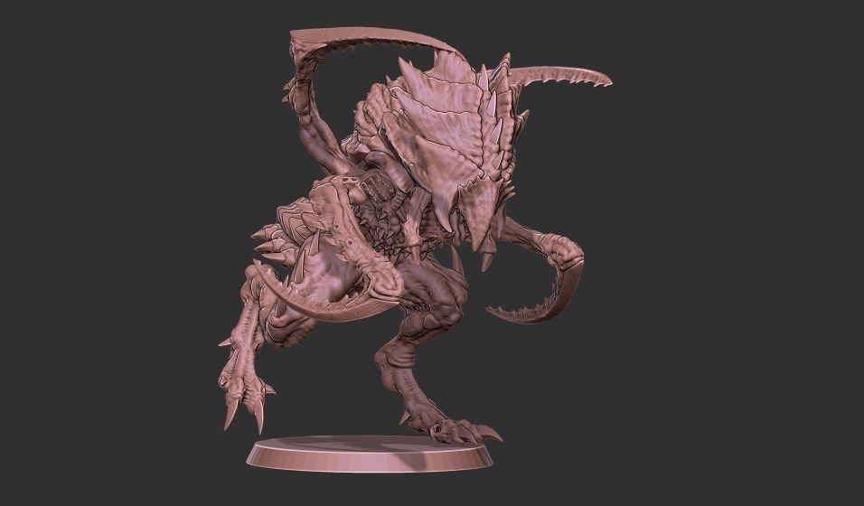 Xenoteras Warriors 2 3D print model_24