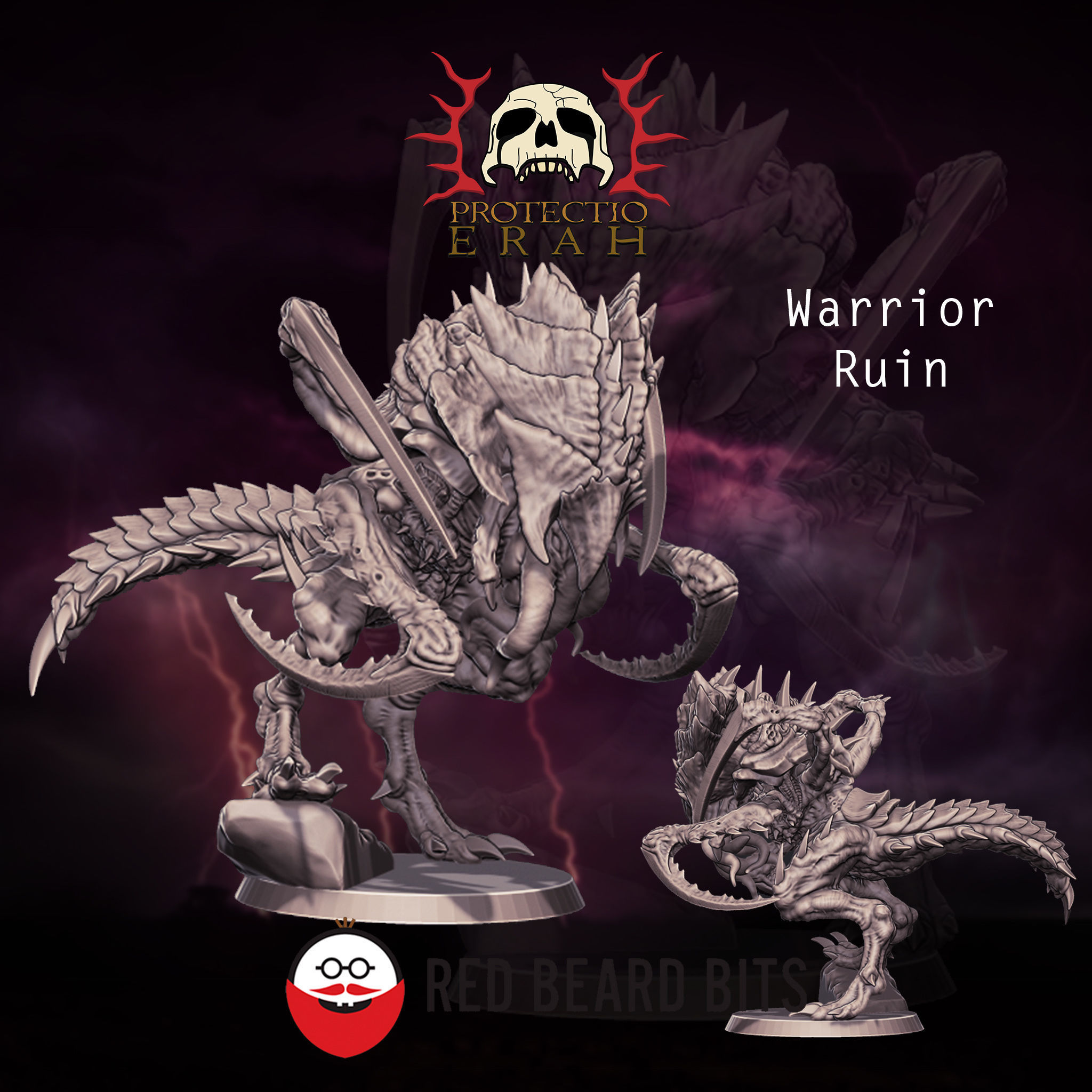 Xenoteras Warriors 2 3D print model_3