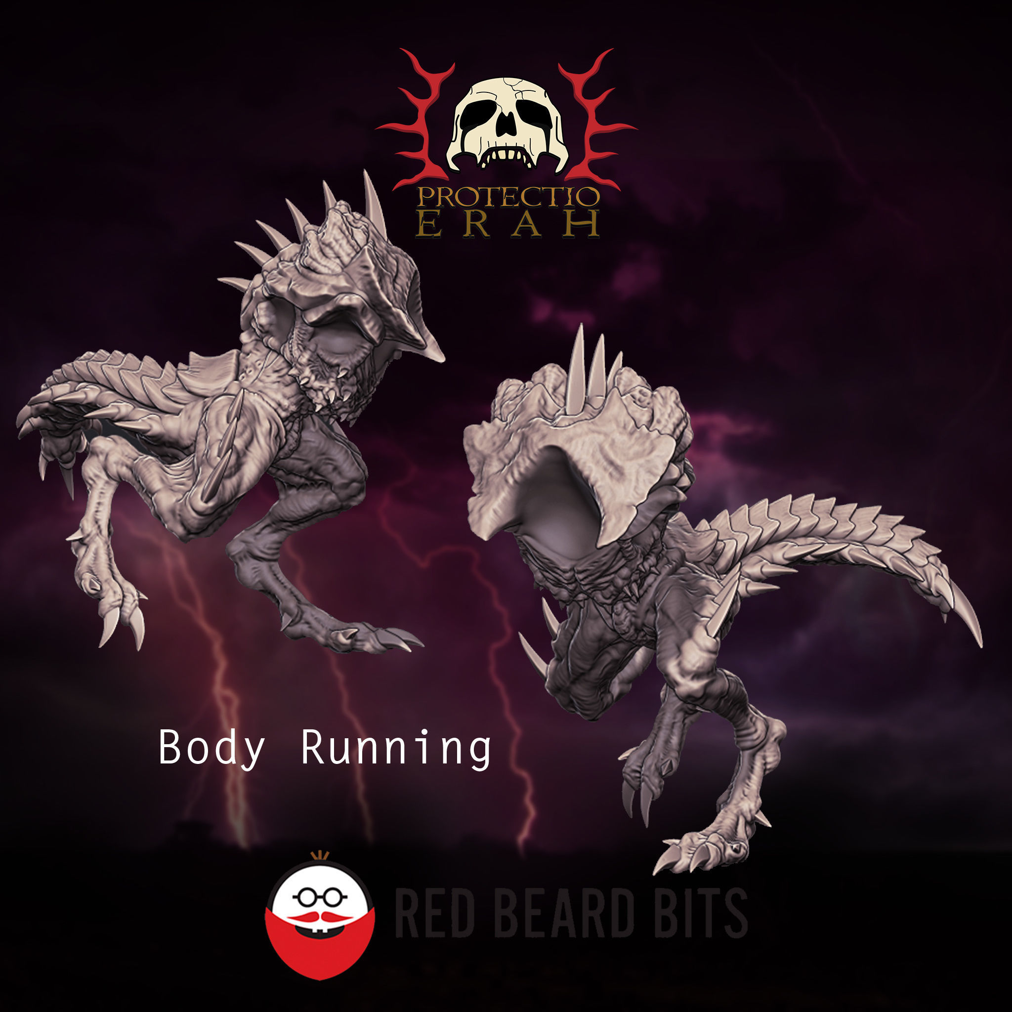 Xenoteras Warriors 2 3D print model_6