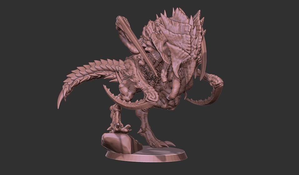 Xenoteras Warriors 2 3D print model_23