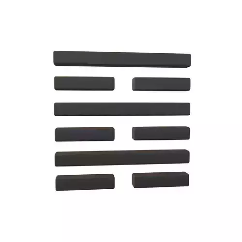 I Ching Hexagrams 64 wei ji v1 001 Low-poly 3D model I Ching Hexagrams 64 wei ji v1 001 Low-poly 3D model