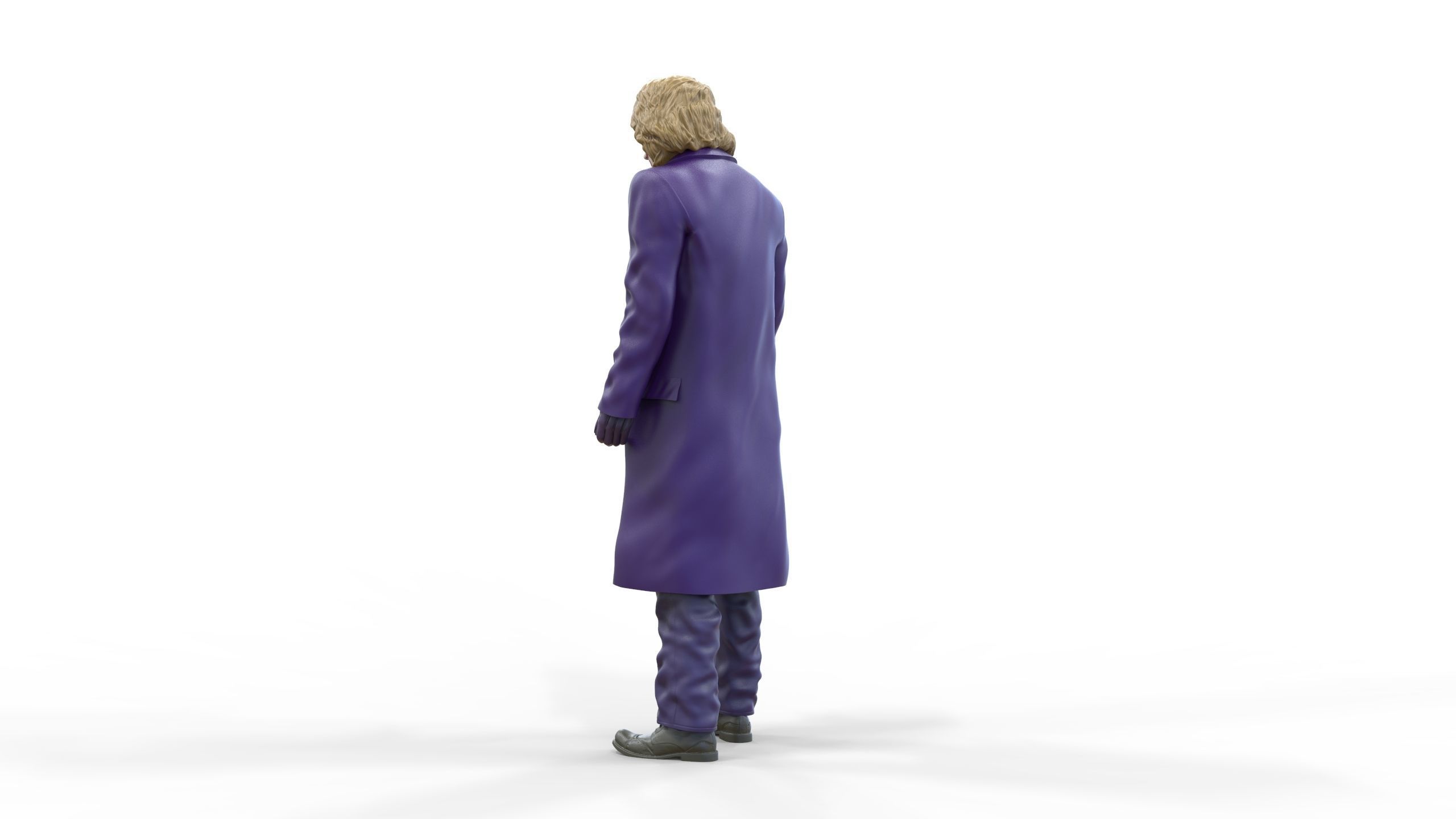 Joker The Dark Knight Heath Ledger 3D print model_24
