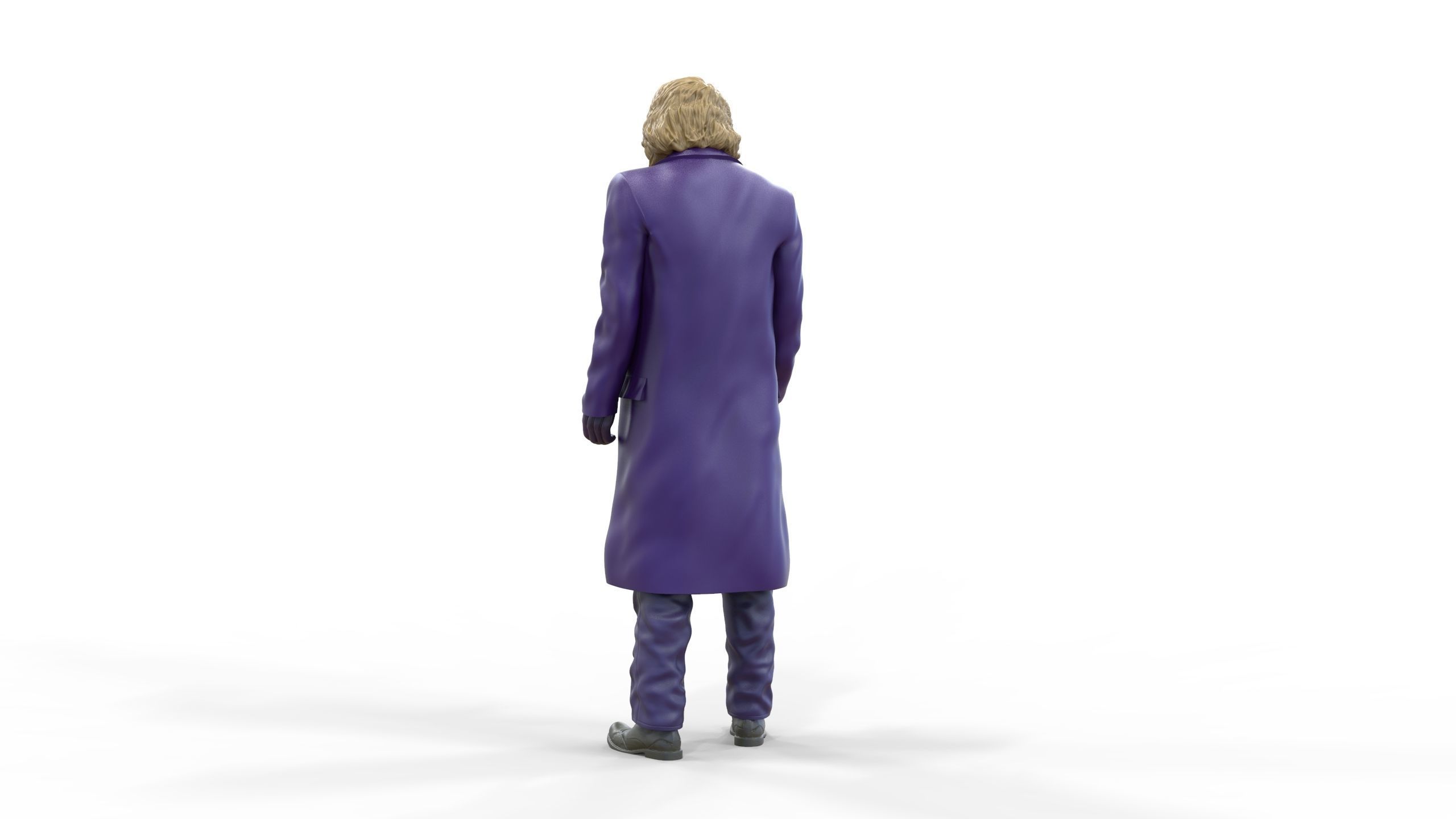 Joker The Dark Knight Heath Ledger 3D print model_29