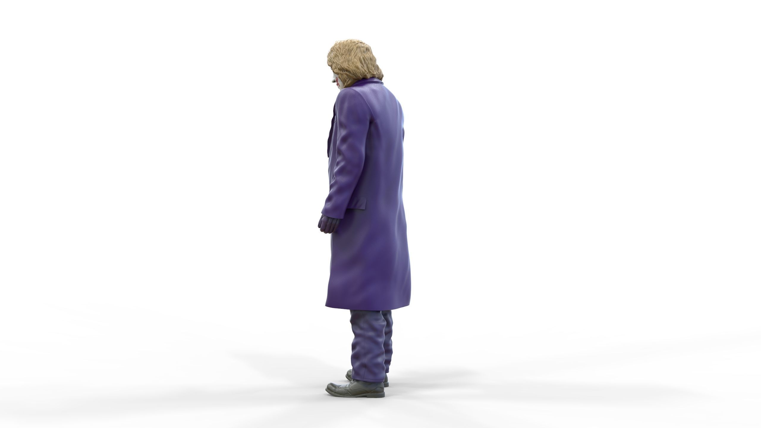Joker The Dark Knight Heath Ledger 3D print model_22