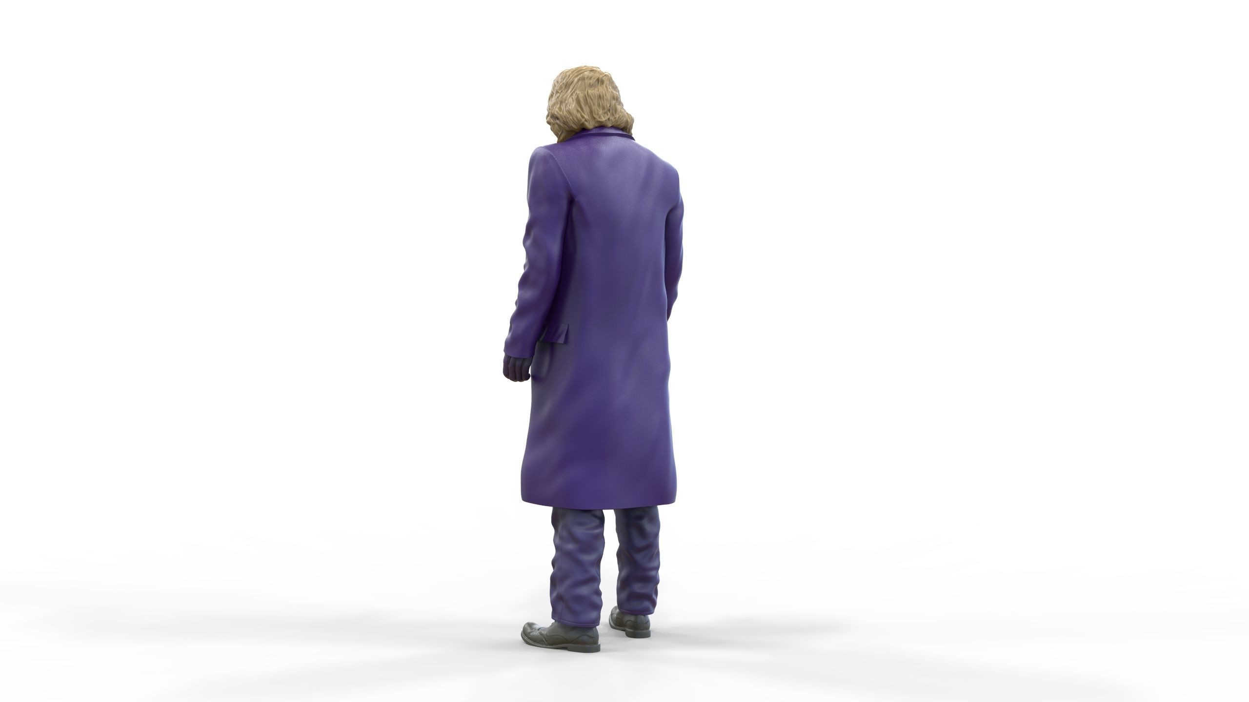 Joker The Dark Knight Heath Ledger 3D print model_27