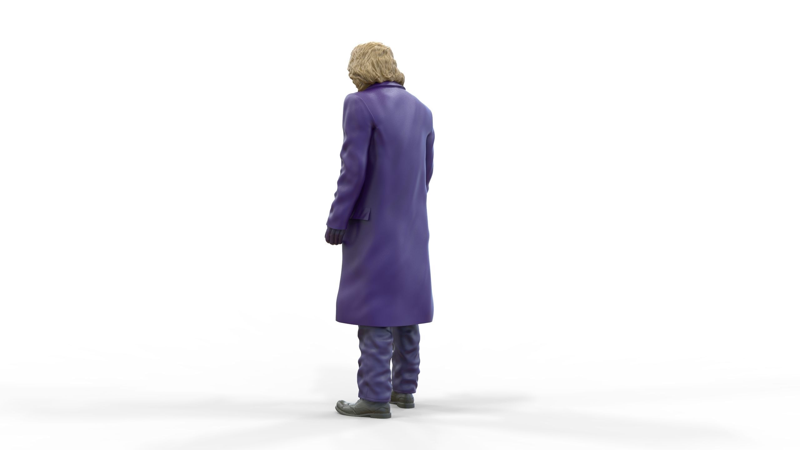 Joker The Dark Knight Heath Ledger 3D print model_25