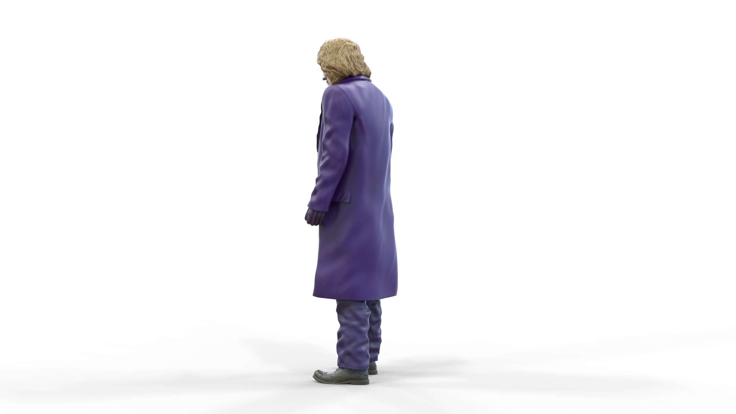 Joker The Dark Knight Heath Ledger 3D print model_23