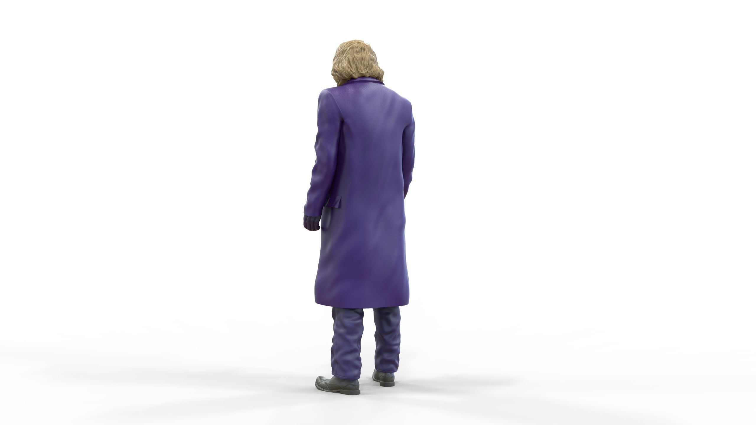 Joker The Dark Knight Heath Ledger 3D print model_28