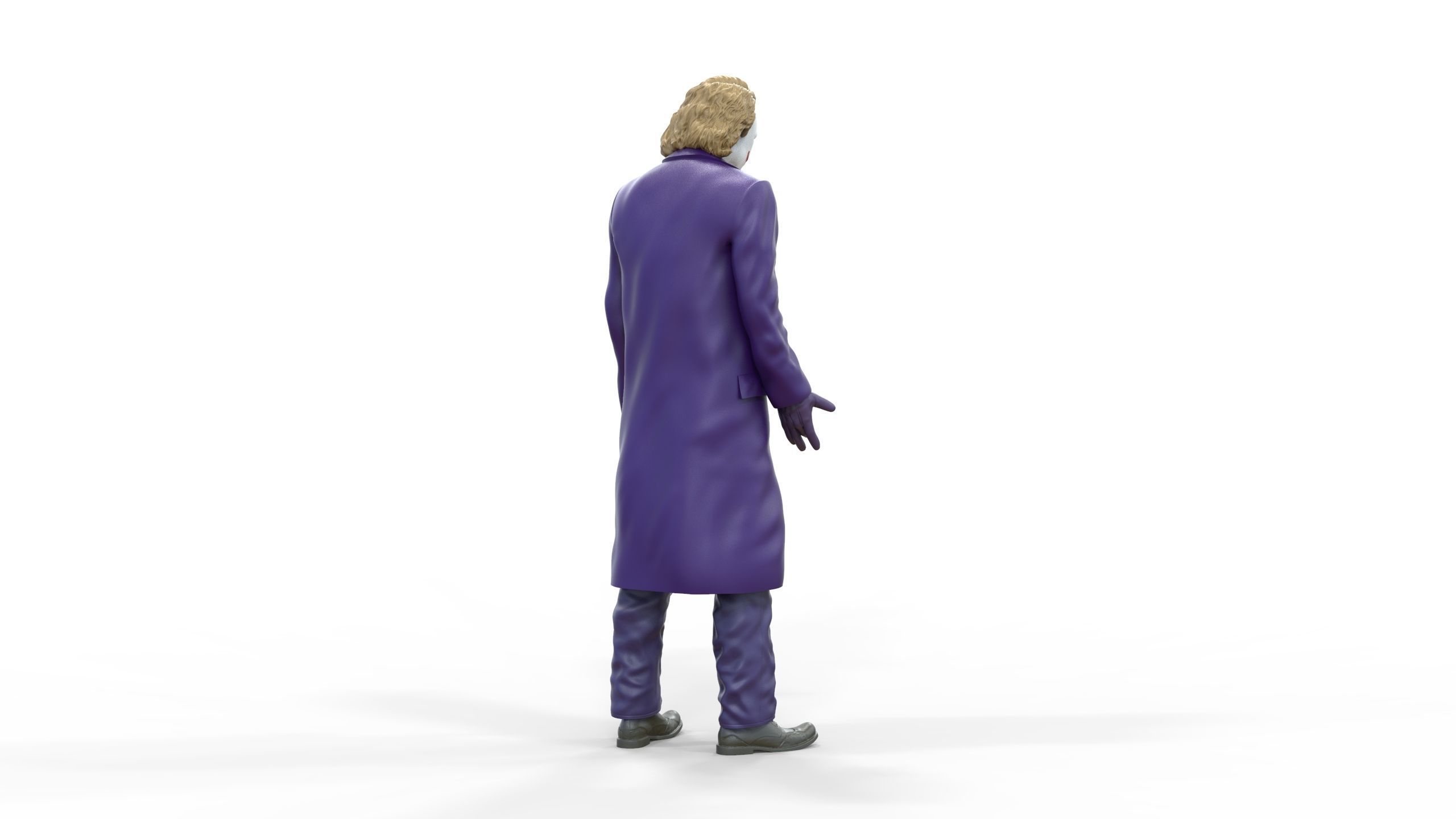 Joker The Dark Knight Heath Ledger 3D print model_39