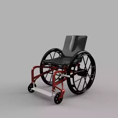 Barbie and Ken Fashionista Wheelchair Miniature STL File