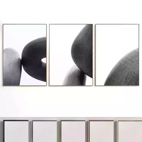 Abstract Painting Set of 3 pieces - No 42