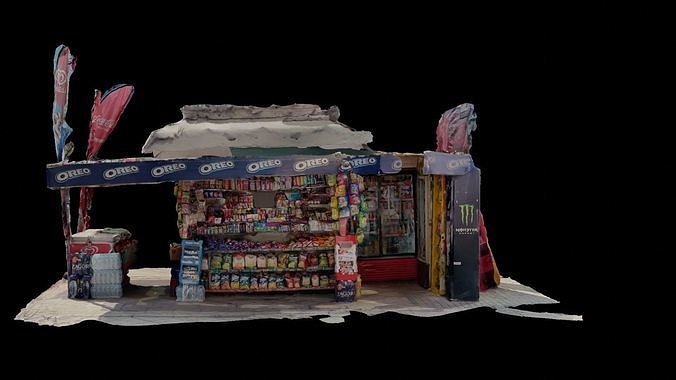 Kiosk Free 3D model