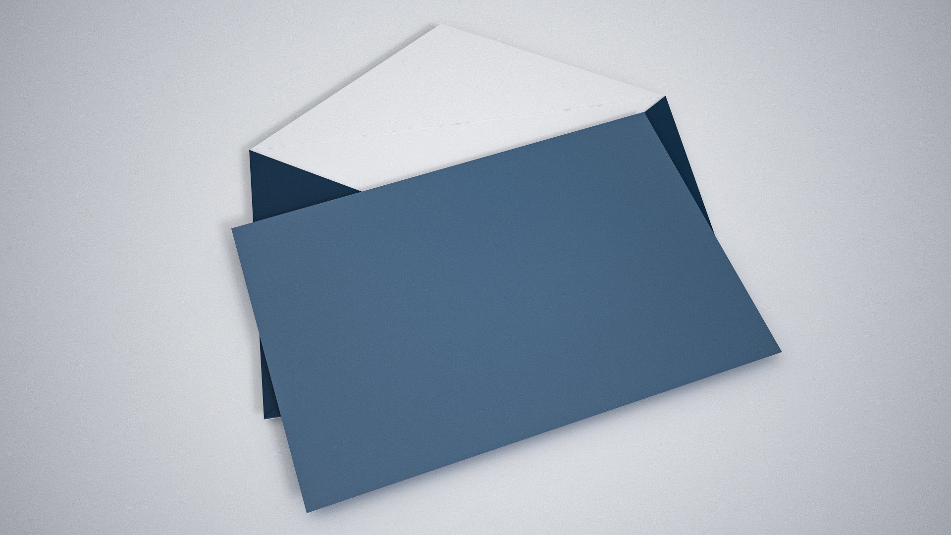 Envelope invitation open motion video 3D model_4