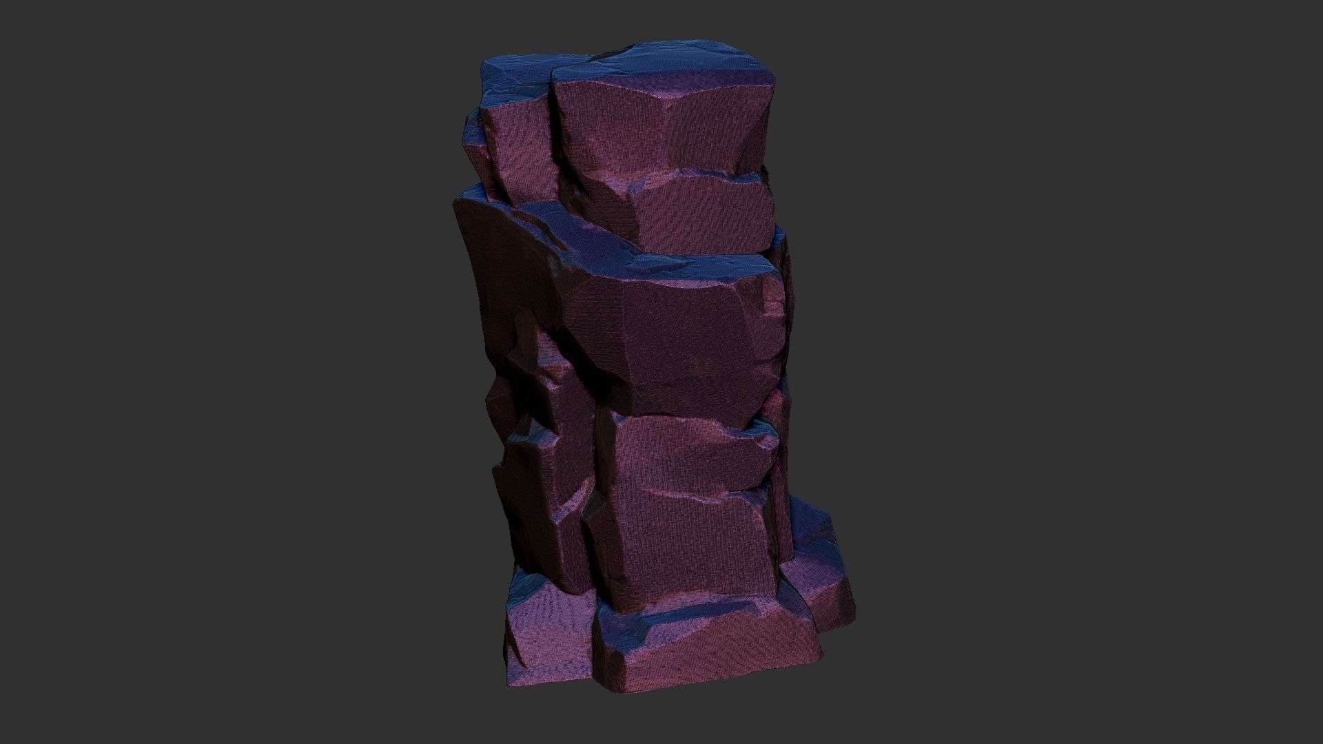 3D Mountain rock Zbrush sculpt 3D model_22