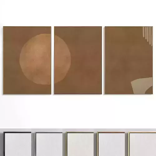 Abstract Painting Set of 3 pieces - No 36