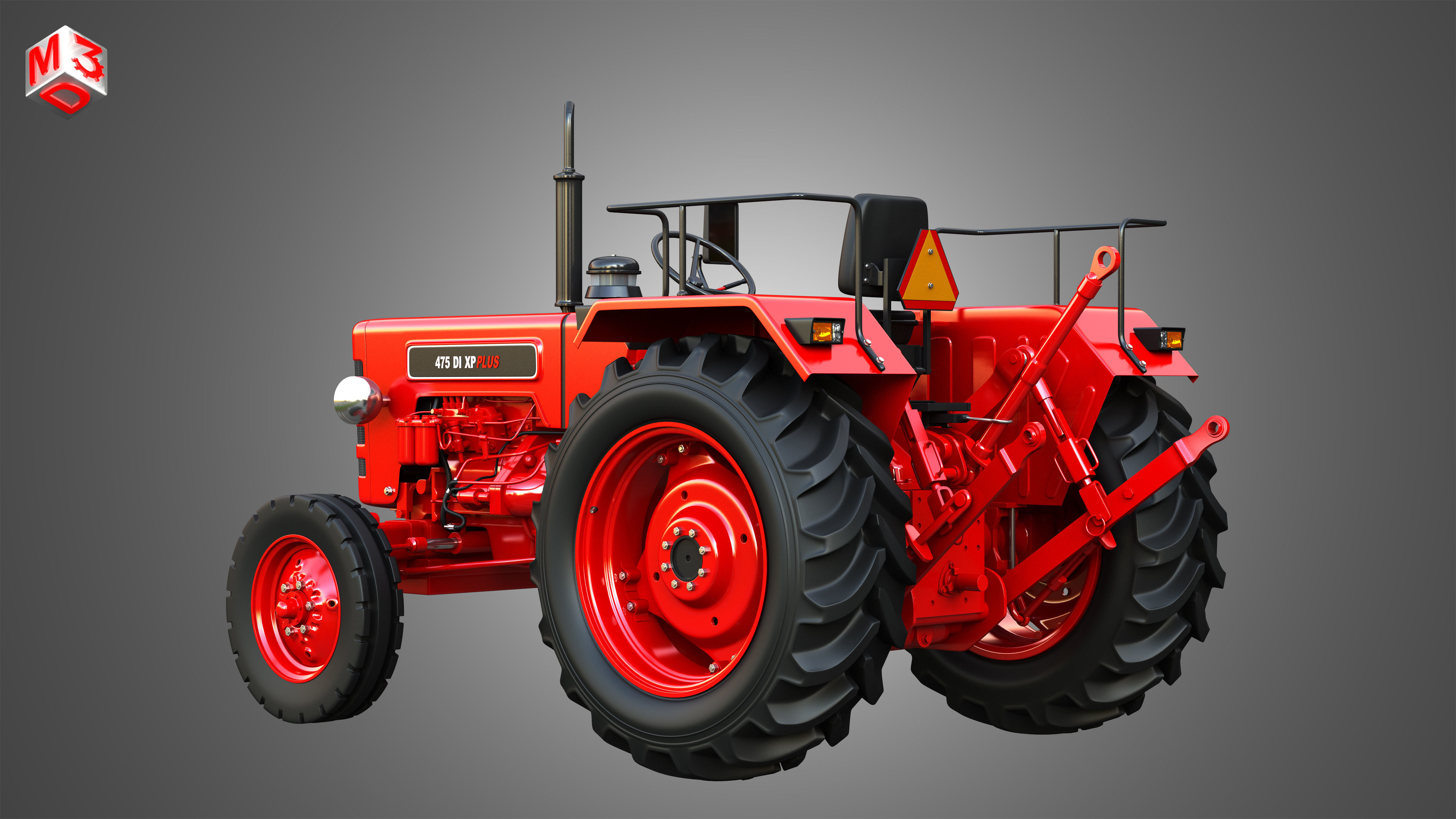 475 DI XP PLUS  - JIVO 365DI  - Tractors  2 in 1 3D Model Collection_5