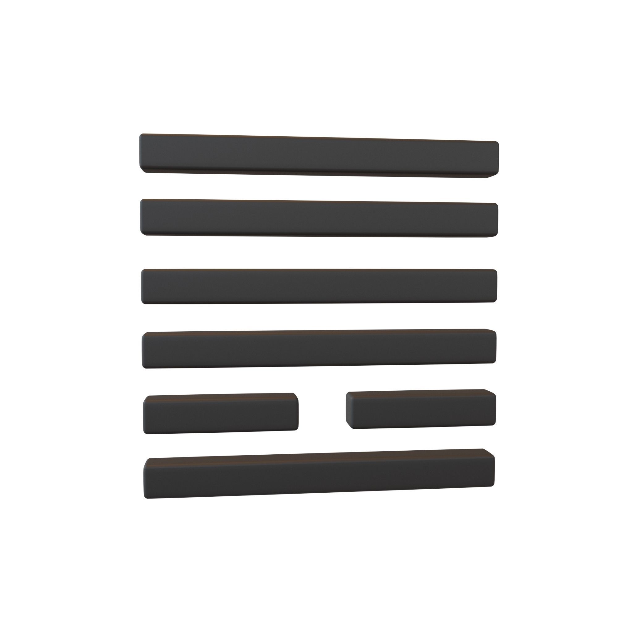 I Ching Hexagrams V1 Pack 001 Low-poly 3D model_97