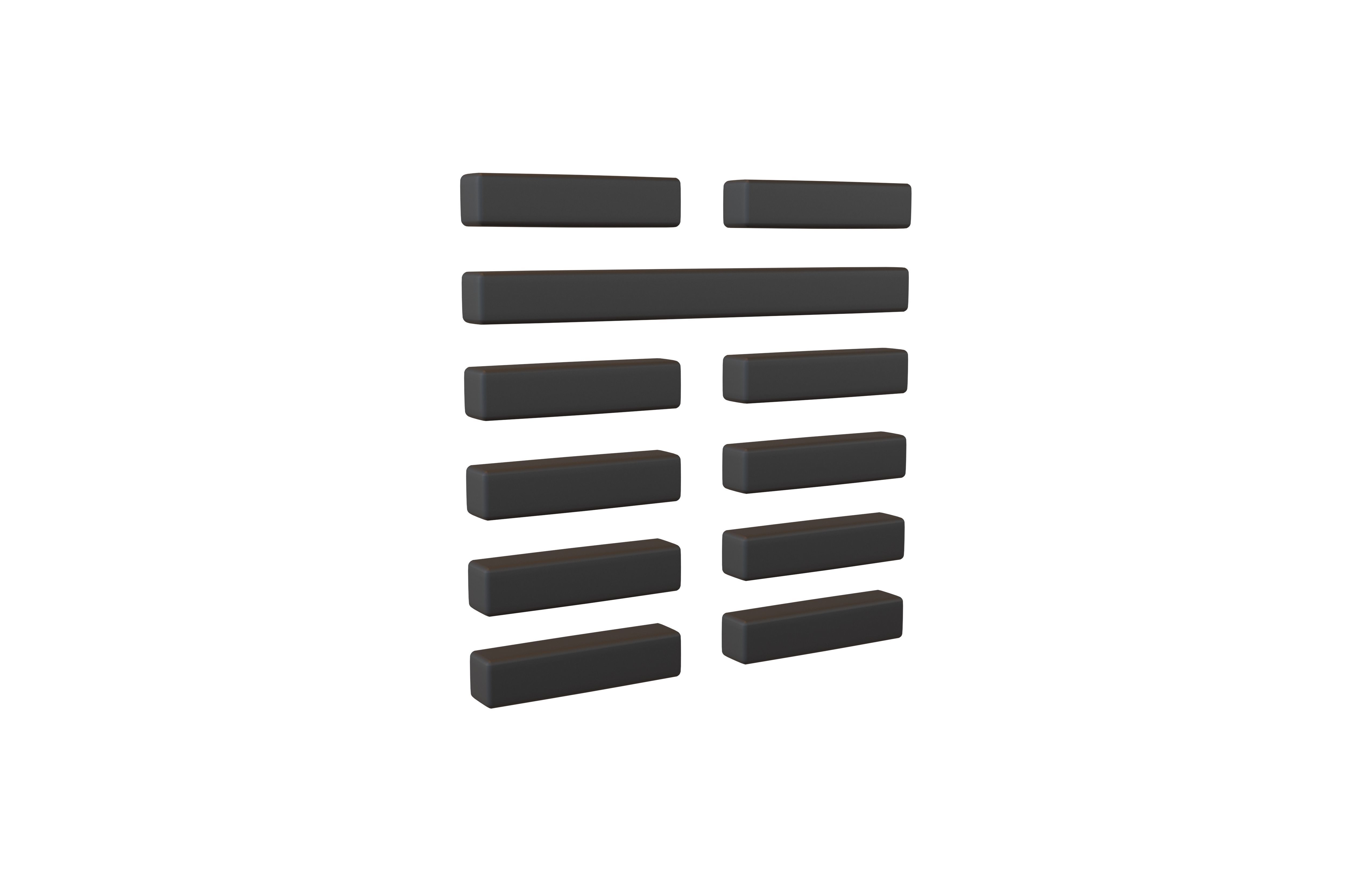 I Ching Hexagrams V1 Pack 001 Low-poly 3D model_57