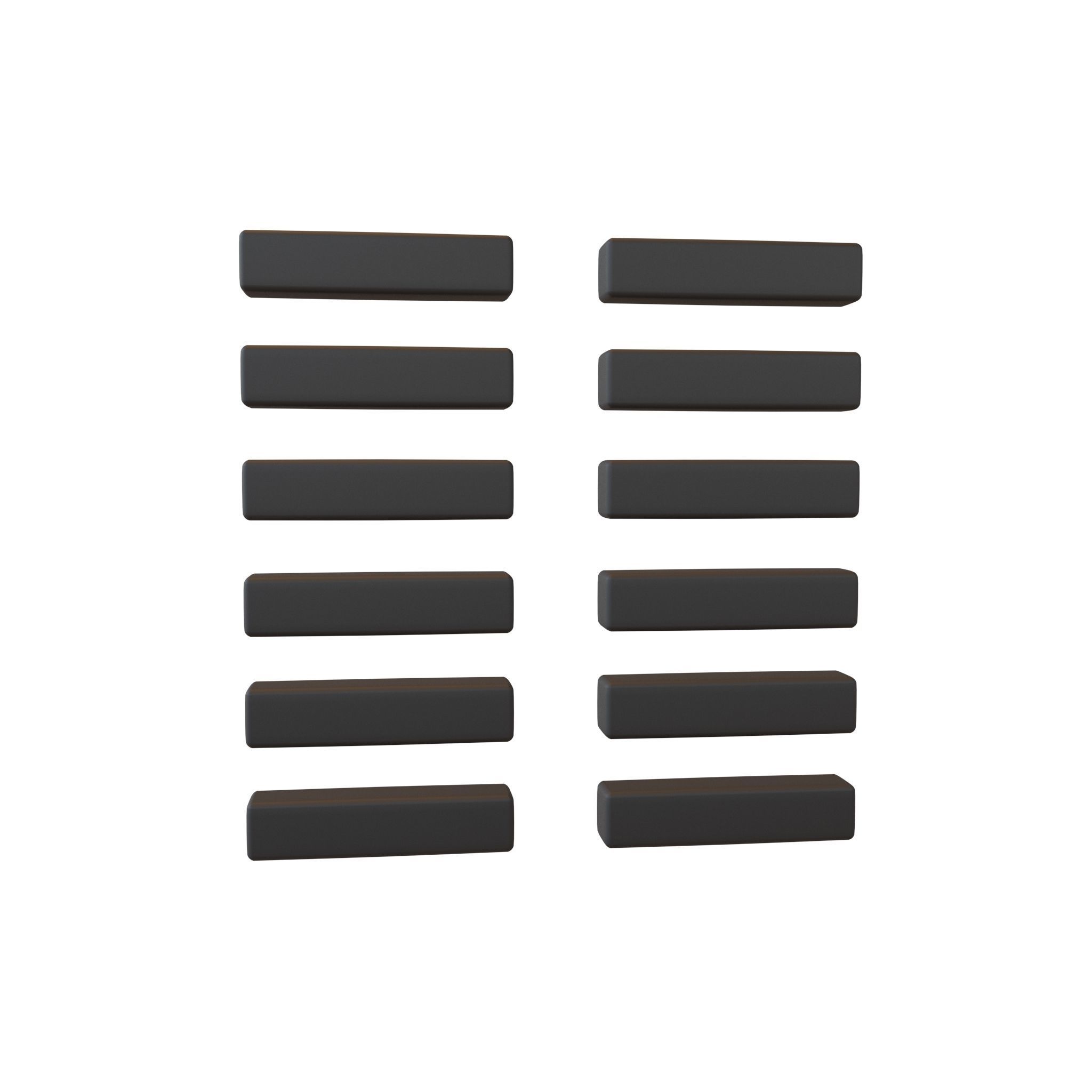 I Ching Hexagrams V1 Pack 001 Low-poly 3D model_8