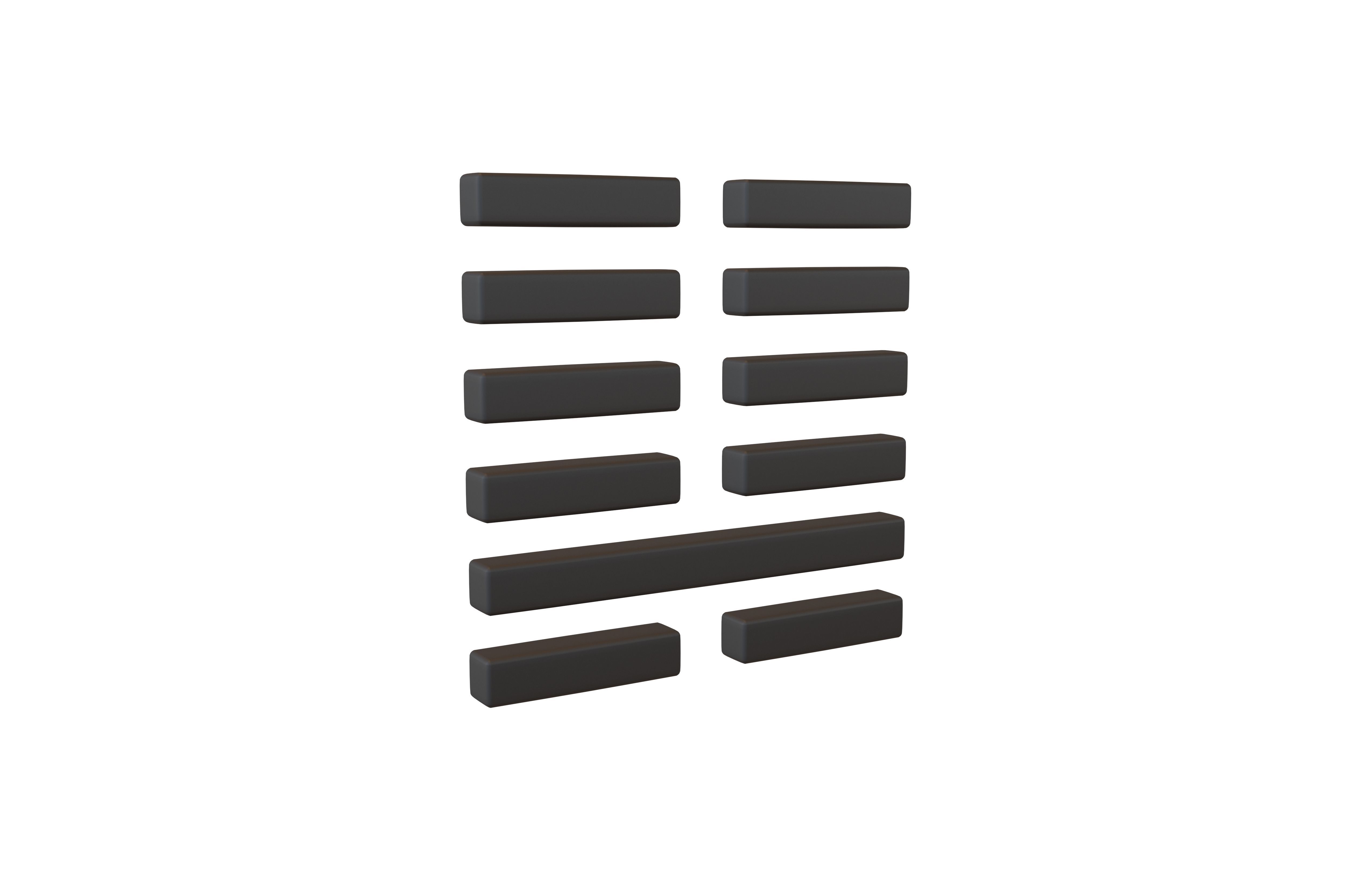 I Ching Hexagrams V1 Pack 001 Low-poly 3D model_49