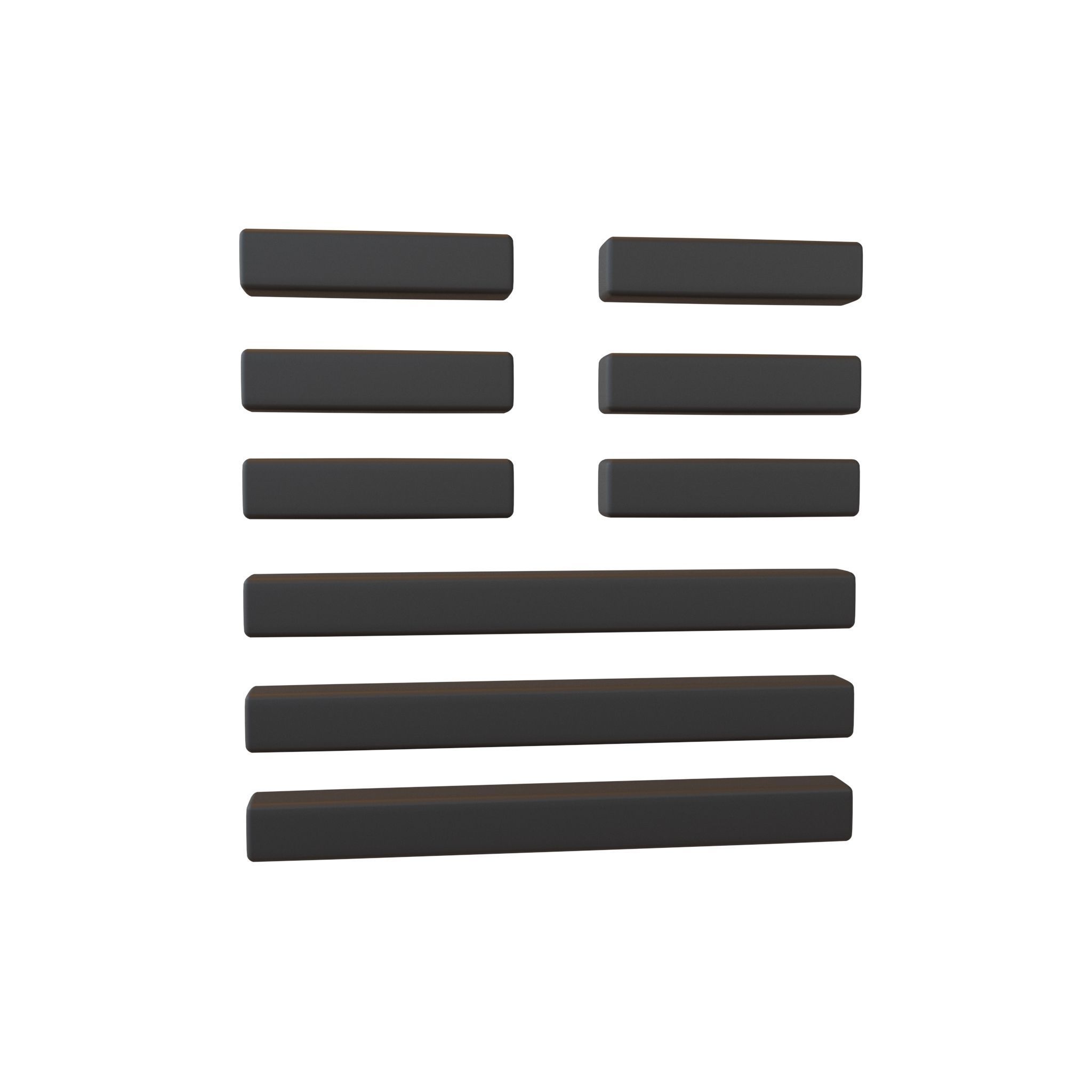 I Ching Hexagrams V1 Pack 001 Low-poly 3D model_76