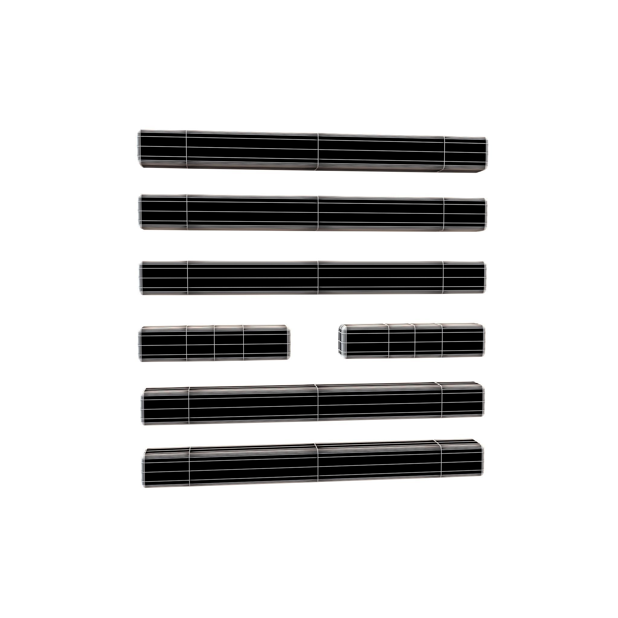 I Ching Hexagrams V1 Pack 001 Low-poly 3D model_74