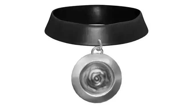 Rose Fantasy Collar Necklace