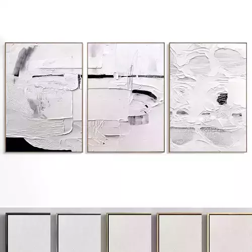 Abstract Painting Set of 3 pieces - No 38