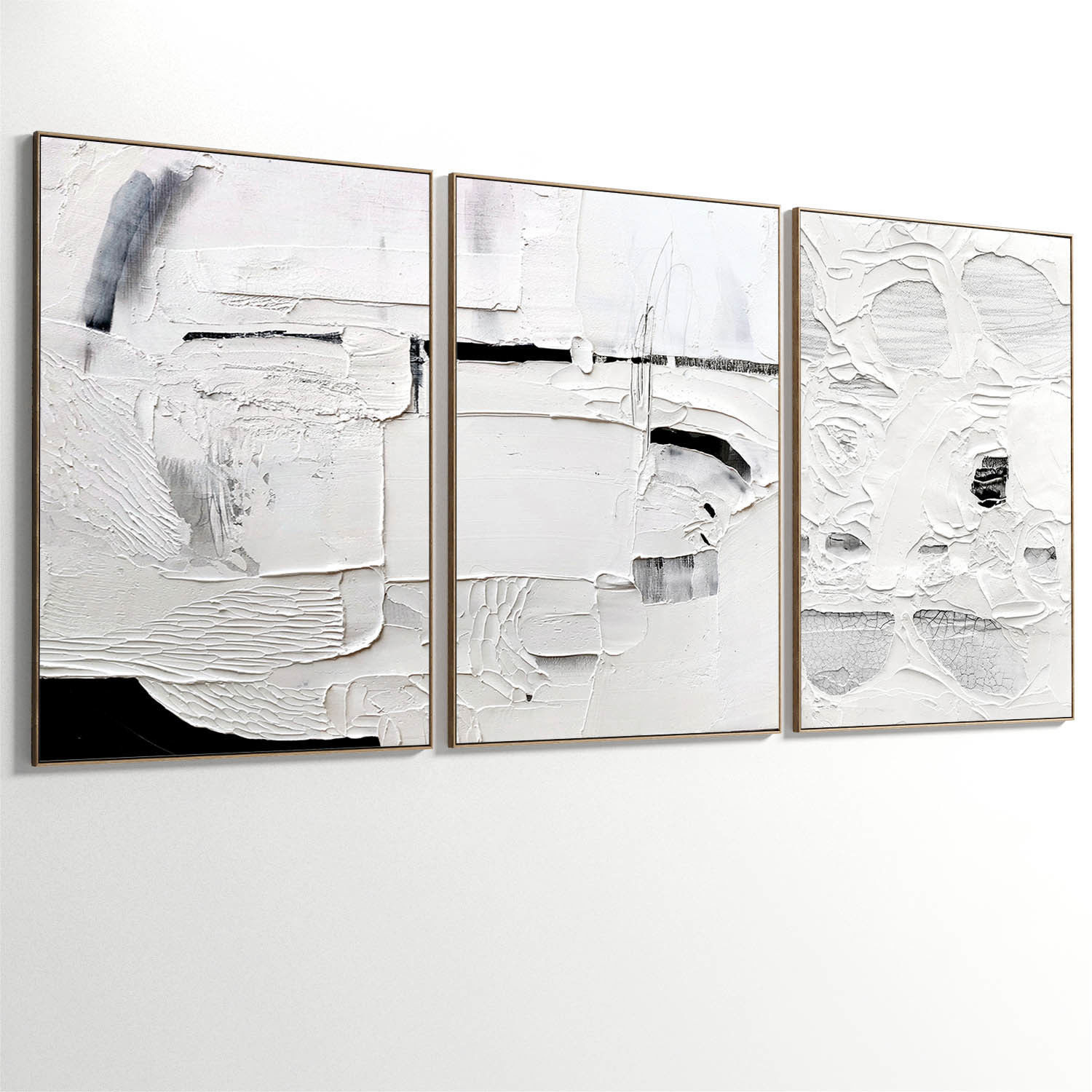 Abstract Painting Set of 3 pieces - No 38 Low-poly 3D model_1