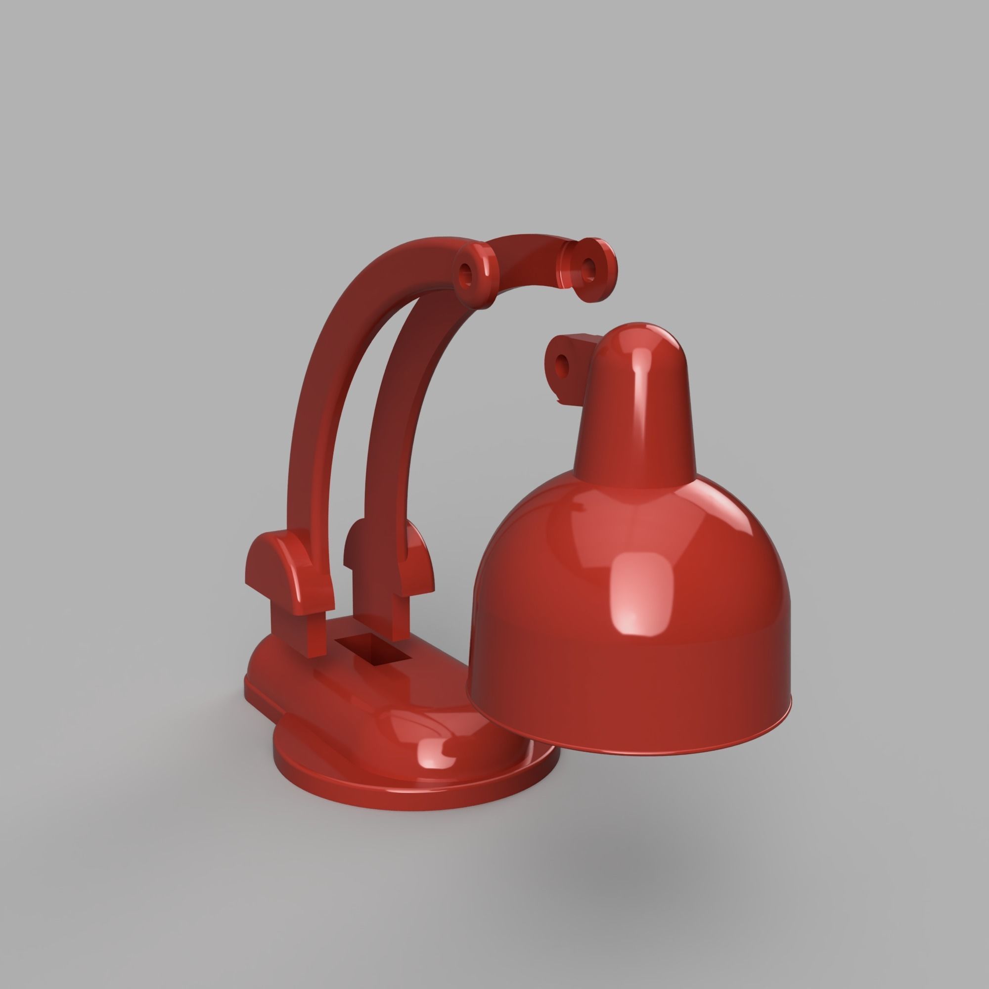 Soviet Lamp 3D print model_5