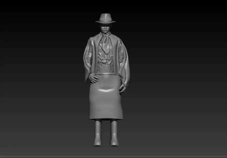 Male model Free 3D model_0