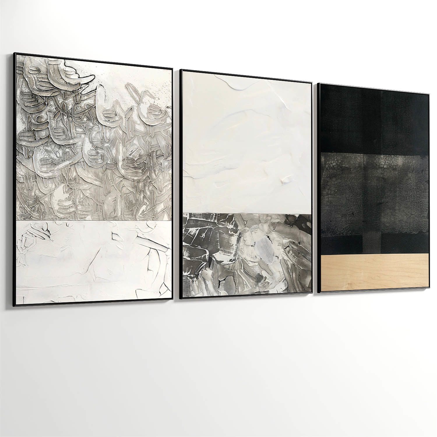 Abstract Painting Set of 3 pieces - No 39 Low-poly 3D model_5