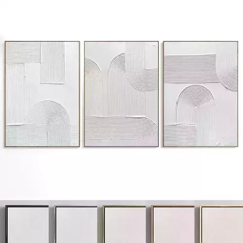 Abstract Painting Set of 3 pieces - No 40