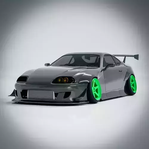 Toyota Supra MK4 Drift Tune 3D model