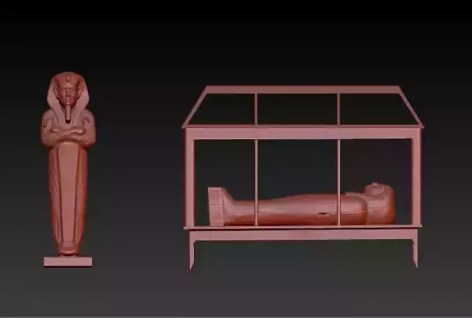 Mummy model Free 3D model