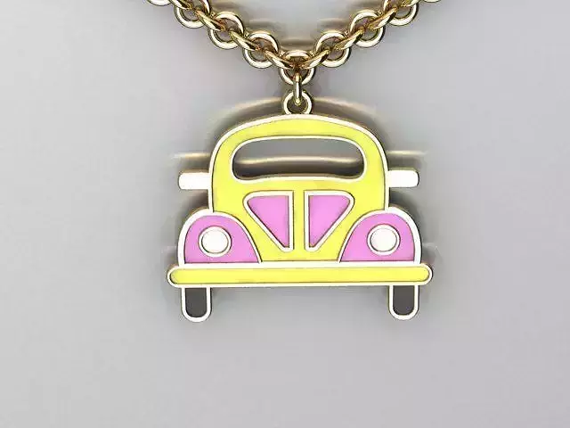 enamel car pendnat