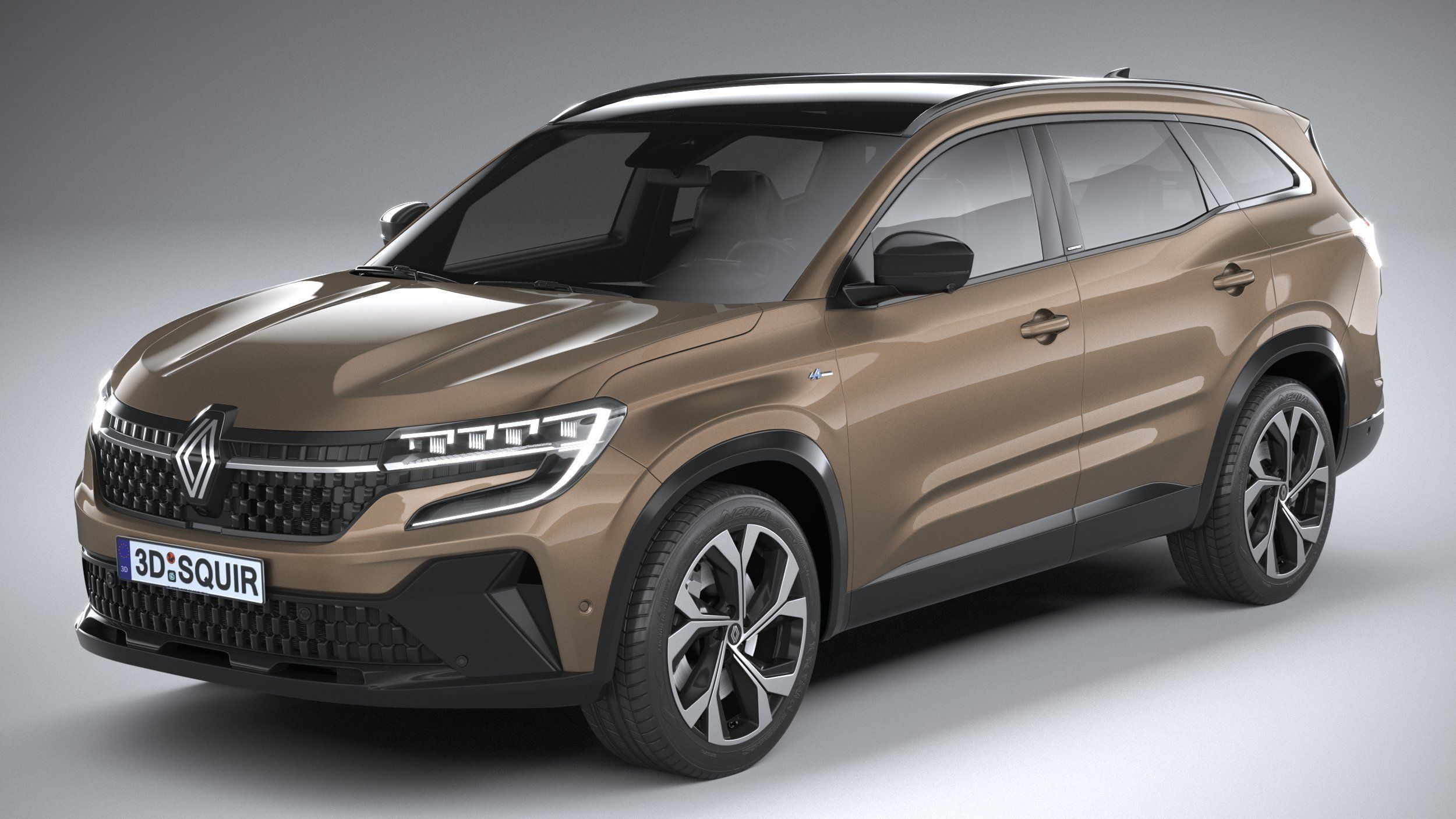 Renault Espace Esprit Alpine 2023 3D model_1