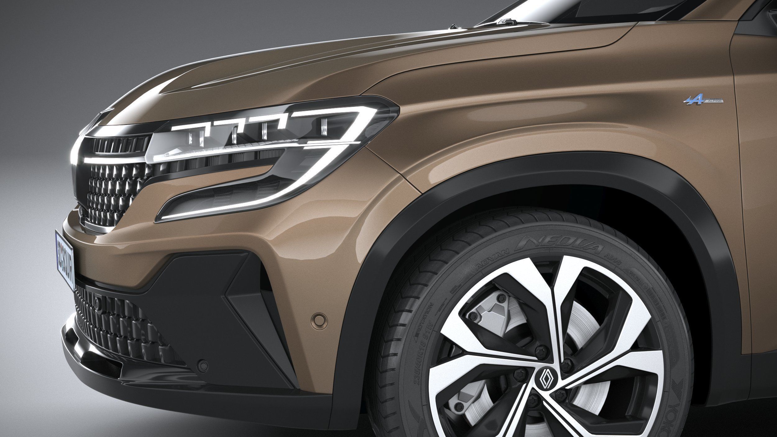 Renault Espace Esprit Alpine 2023 3D model_3