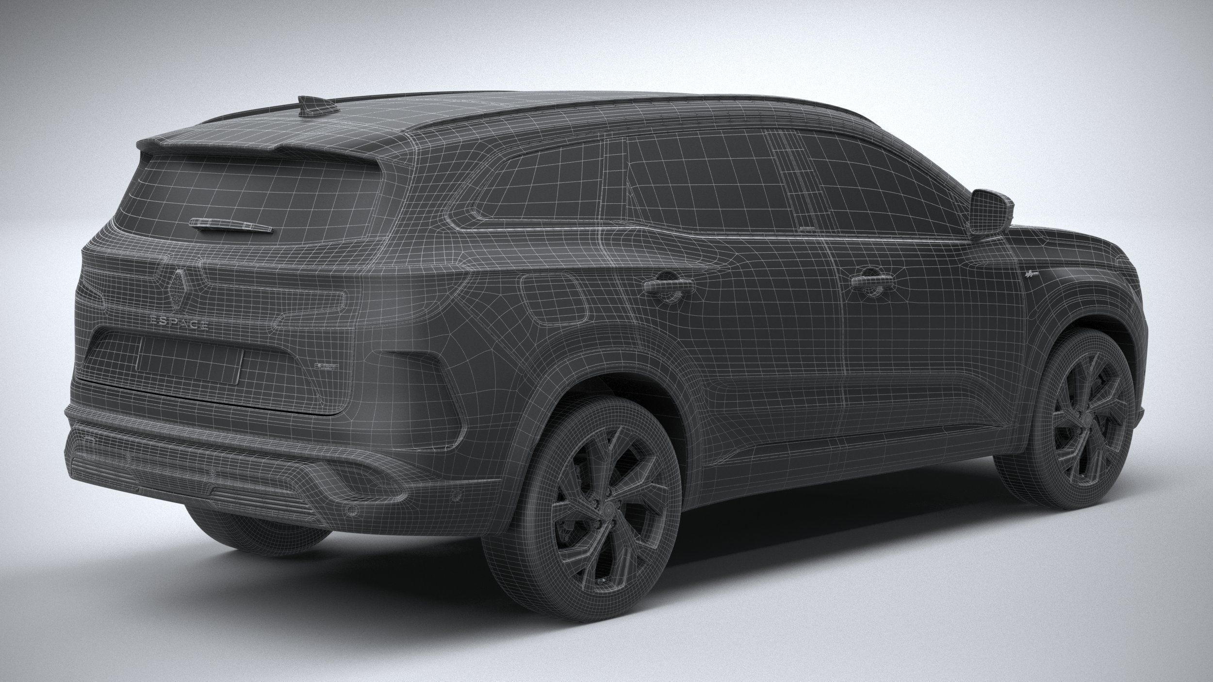 Renault Espace Esprit Alpine 2023 3D model_29